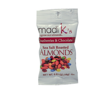 Madi K's Cranberry & Chocolate Almonds