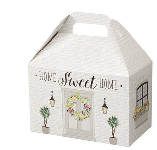 Rustic Home Sweet Home Gable Gift Box - Empty