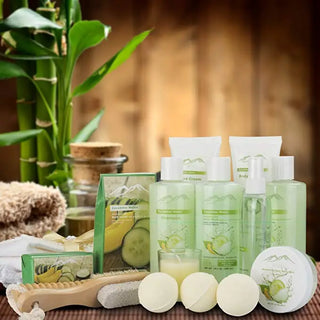 Cucumber Melon Deluxe Bath and Body Gift Basket