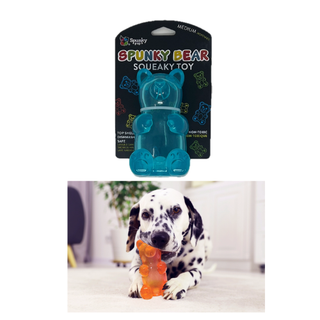 Spunky's Gummy Bear Squeaky Toy