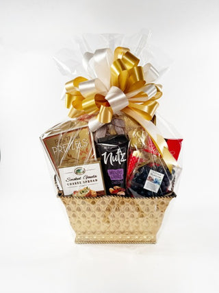 Golden Elegance Gift Basket