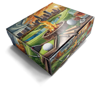 Golf Themed Gift Box - Container only