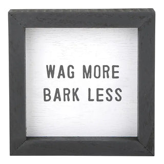 Wag More Bark Less - Petite Word Board