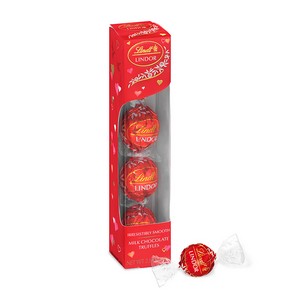 Lindt Lindor Valentine Milk Chocolate Favor Gift Box