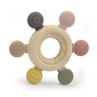 Silicone Wood Teether