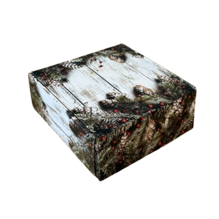 Winter Rustic Holiday Gift Box