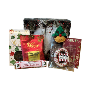 Winter Rustic Holiday Gift Box
