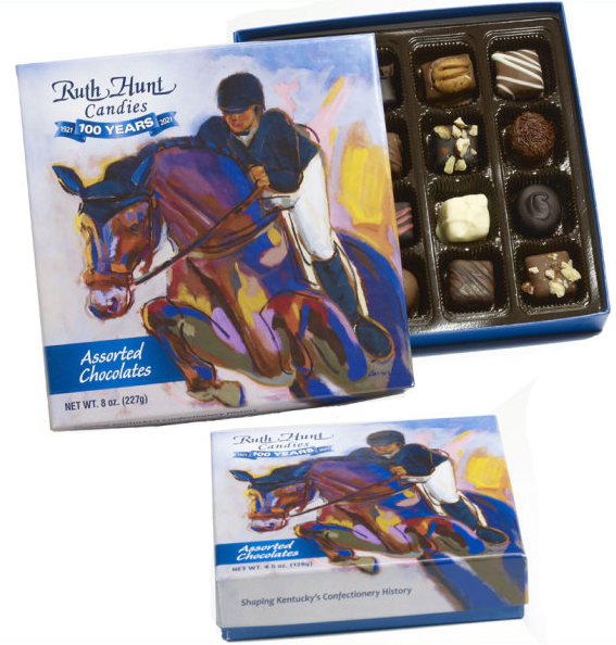 Ruth Hunt's Candies Assorted Chocolates - Equine Edition – Kelli's Gift ...