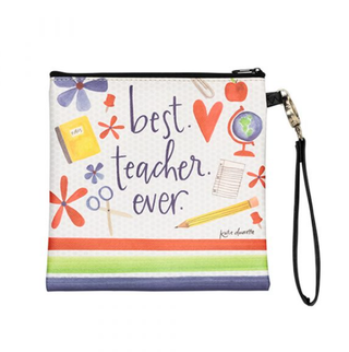 Best Teacher Zippered Bag