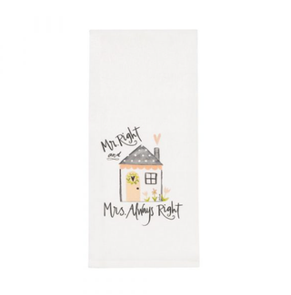 Mr. Right Tea Towel