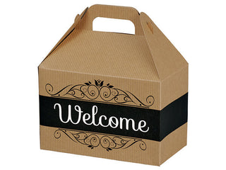 Welcome Gable Gift Box - Empty