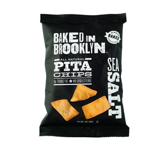 Baked In Brooklyn Sea Salt Pita Chips