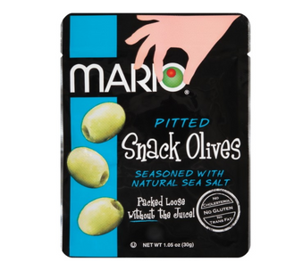 Mario Snack Olives Seasoned w/Natural Sea Salt