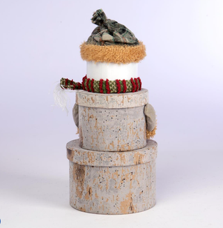 Willow Snowman Stack Tower - 3 tier